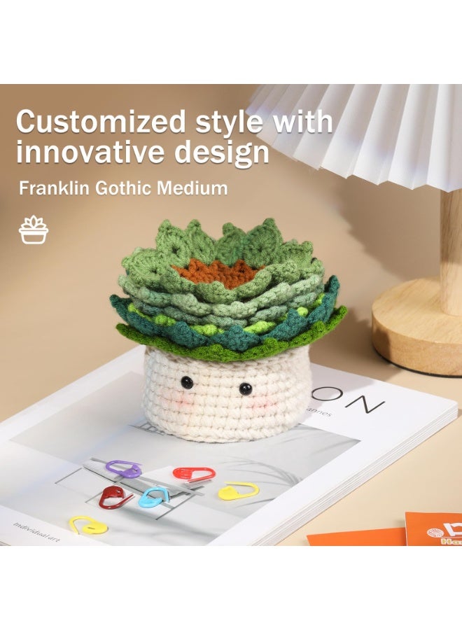 مجموعة الكروشيه للمبتدئين - مجموعات الكروشيه للمبتدئين مع دروس فيديو خطوة بخطوة، مجموعة الكروشيه للمبتدئين للبالغين والأطفال (كوستر) - Image 3