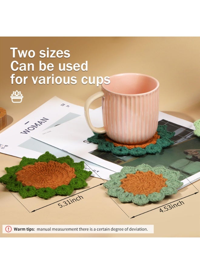 مجموعة الكروشيه للمبتدئين - مجموعات الكروشيه للمبتدئين مع دروس فيديو خطوة بخطوة، مجموعة الكروشيه للمبتدئين للبالغين والأطفال (كوستر) - Image 2