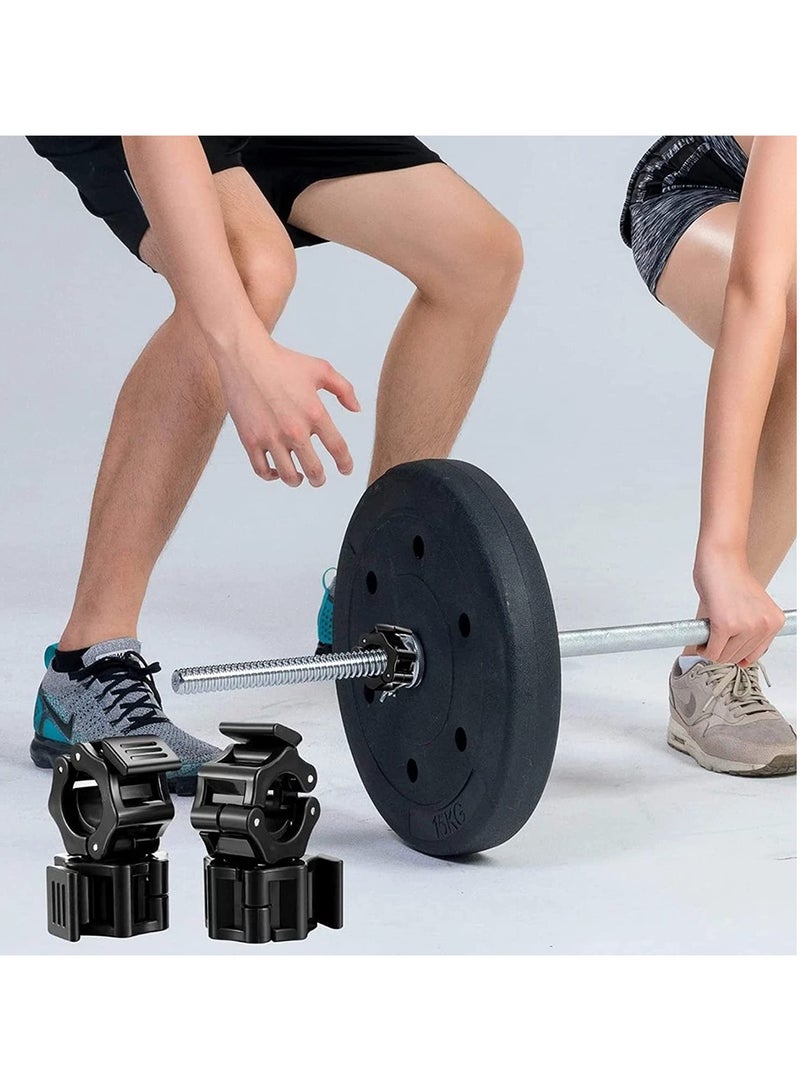 ساكن زوج واحد من مشابك قضيب الحديد الأوليمبي للياقة البدنية، طوق قضيب حديد سريع الفك مقاس 2 بوصة، مشابك وزن غير قابلة للانزلاق، مشابك قضيب حديد للتمرين، تدريب اللياقة البدنية، قضيب رفع الأثقال وقضيب الأوزان الأوليمبي - Image 5