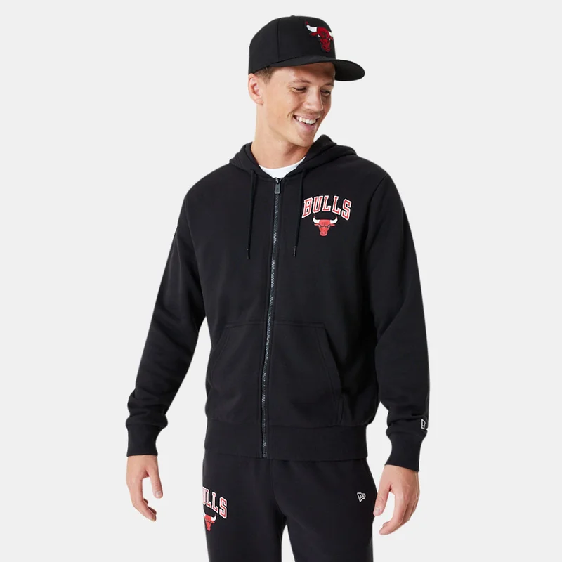 Men's NBA Chicago Bulls Essential Full Zip Hoodie