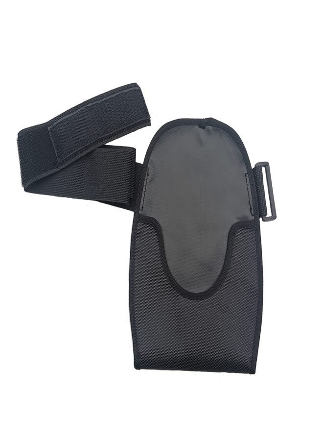 DOPHO Waterproof Ostomy Bag Cover Black Colostomy Bag Holder Covers Stoma Pouch Protector Wrap Adjustable Elastic Waist Band - Image 1
