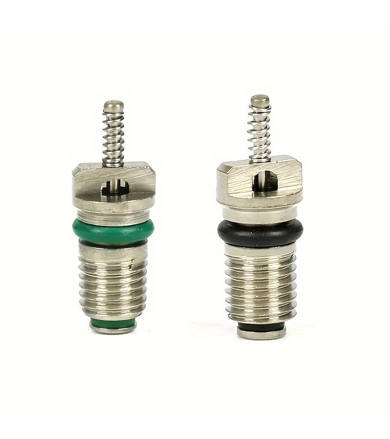 10 قطع سوداء من صمام AC R134A الأساسي لإكسسوارات تكييف الهواء في السيارات - Image 3