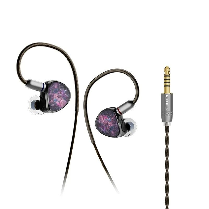 Nicehck NX8 Hi-Fi Hybrid Wired In-Ear Monitor Earphones, 1dd+6ba+1pzt, Detachable, 3.5mm, IEM - Image 2