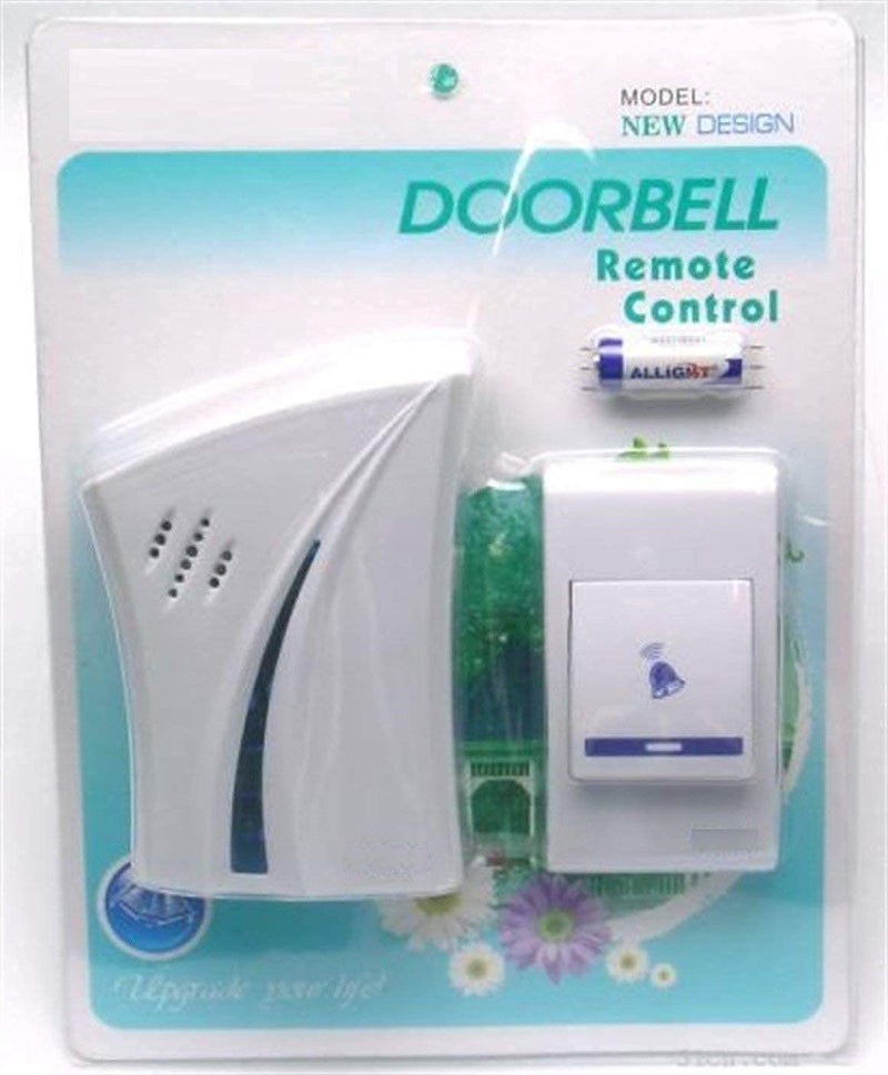 Ronest Cordless Wireless Calling Remote Door Bell Multiple Ringtones Receiver Transmitter Aesthetics for Home Office Shop Warehouse and Factories MultiDesign MultiColour Pack of 1 - Image 2