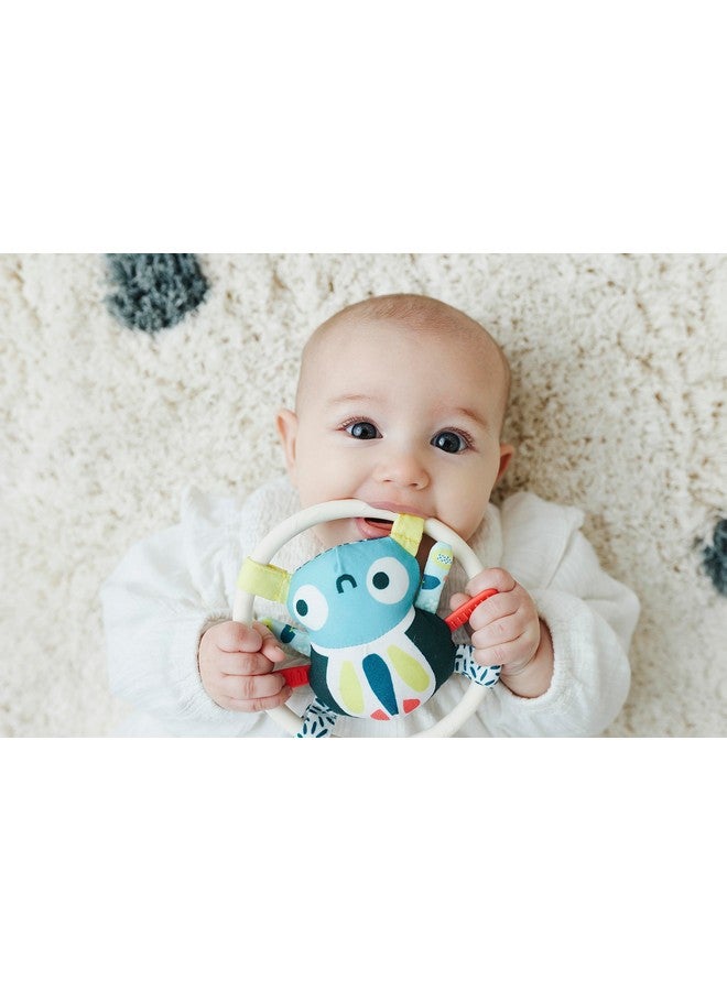 Miniland Feel to Learn Spider Teether Rattle for Infant and Toddlers from 0 to 6 Months - Image 3