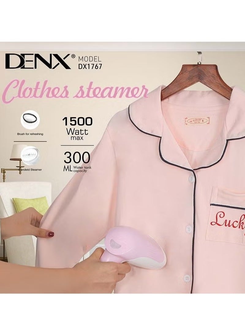 Denx Portable Steam Iron – 30g/min Powerful Steam, 25s Fast Heat-Up, Handheld Garment Steamer for Home & Travel, Vertical & Horizontal Use, Auto Shut-Off - Image 5
