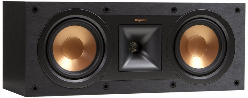 Klipsch Reference R-25C Reference Two-Way Center Channel Speaker, 400W Peak Power - Image 1