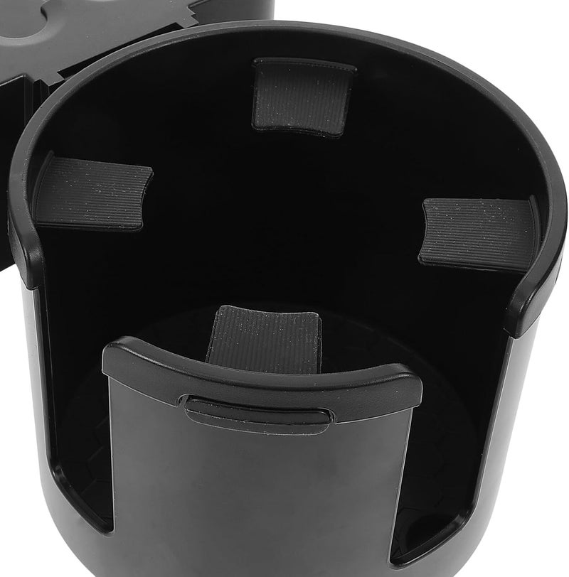 Car Cup Holder Water Bottle Holder Large Size Multifunctional Car Console Drink Organizer with Coin Storage Compatible for Automotive Interior Use - Image 3
