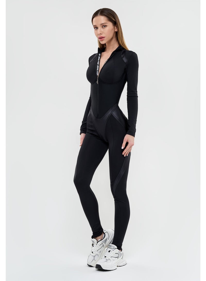 Bona Fide One Piece Workout Jumpsuits for Women - Athletic Romper Jumpsuit with Tummy Control and Lifting for Yoga, Gym - Image 3