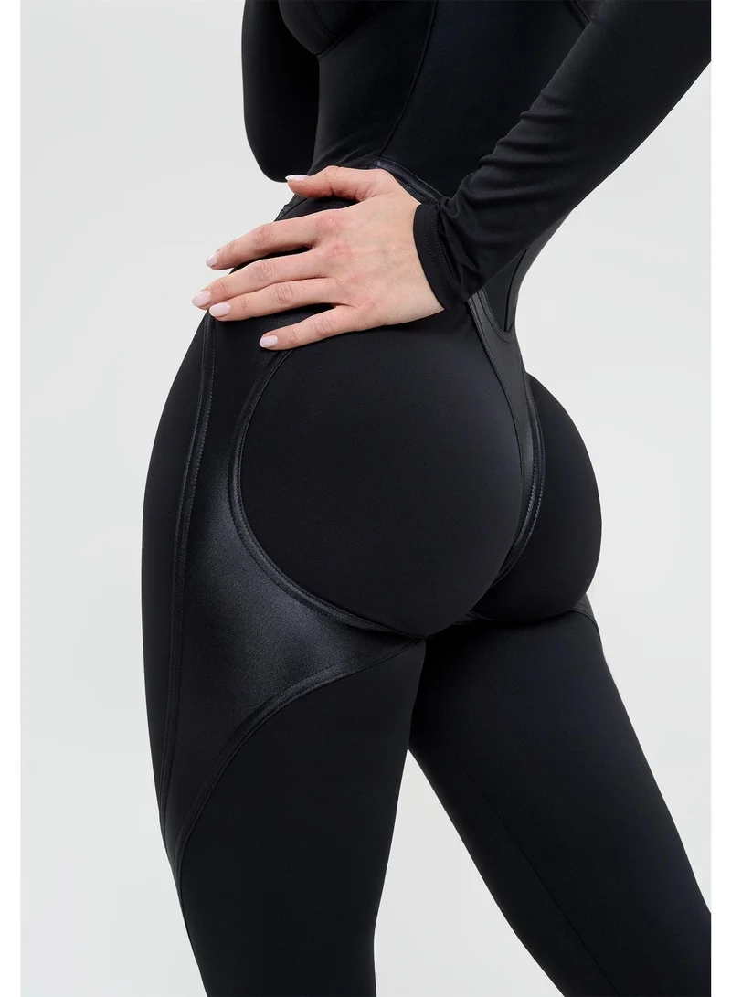 بونا فيدي Bona Fide One Piece Workout Jumpsuits for Women - Athletic Romper Jumpsuit with Tummy Control and Lifting for Yoga, Gym