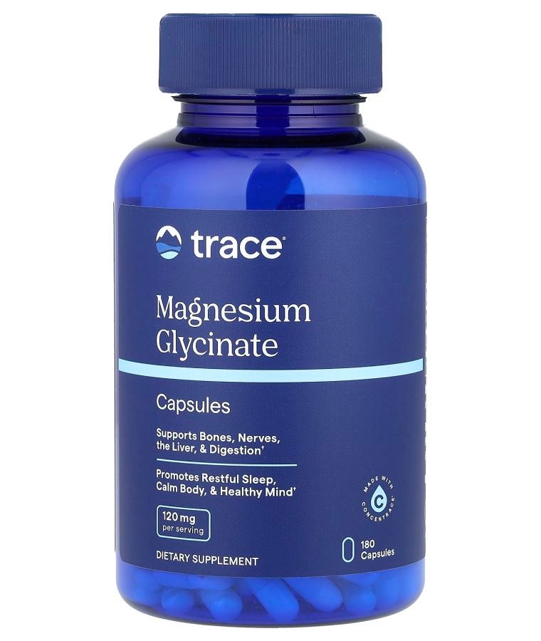 TRACE Magnesium Glycinate 120 mg 180 Capsules