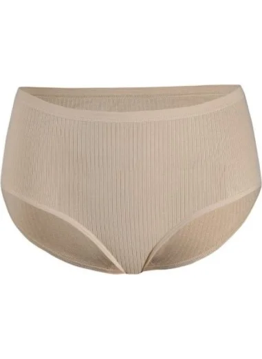Yıldız Yildiz 3585 Women's High Waist Striped Bato Panties 12 Pieces