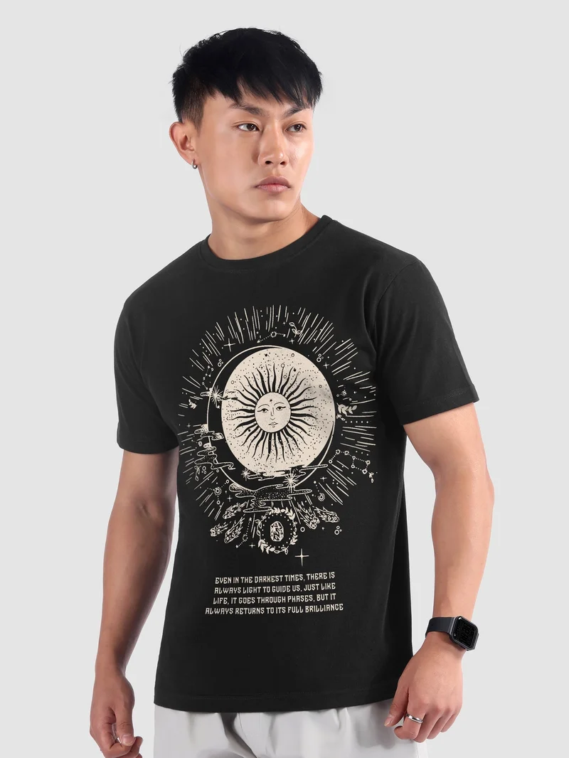 Beyoung Sun Motivation Printed T-shirt