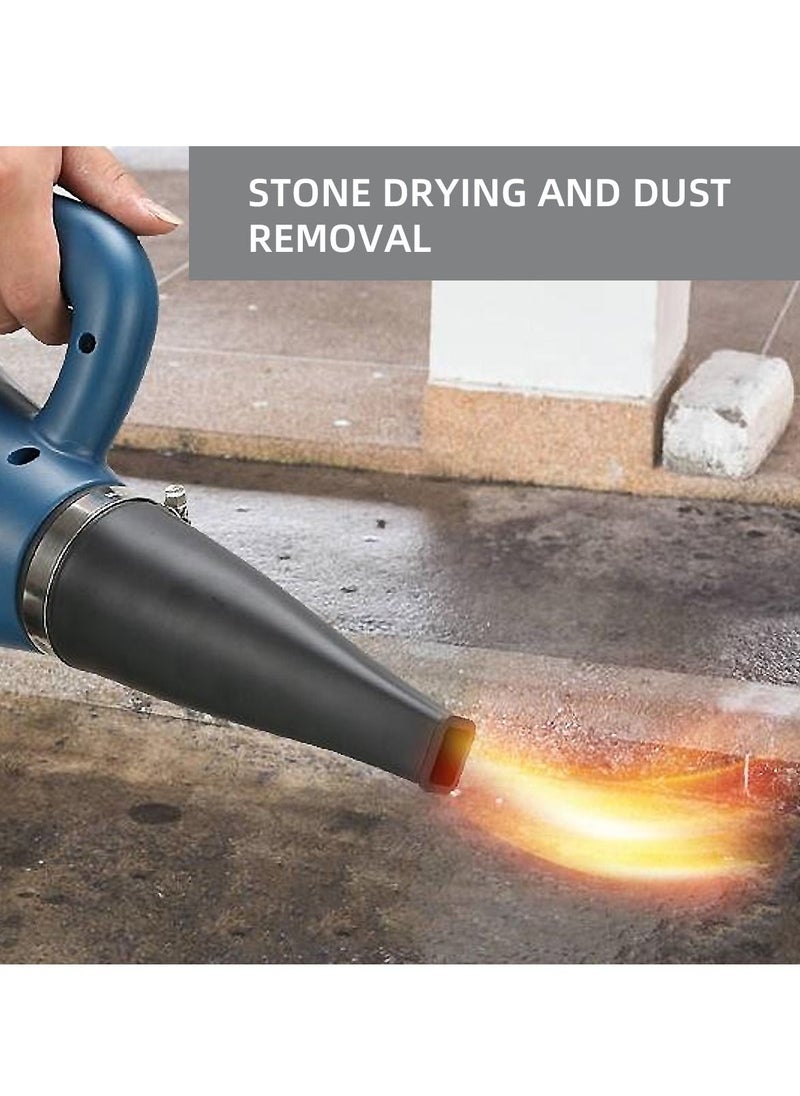 BONAI 1500W Powerful Blower Corded Electric Heat Blower and Hot Air Blower 2 Modes Adjustable for Shrink Wrapping, Soldering, Paint Stripping, Tube Bending, BBQ(Charcoal Heating), Heat Protection  - Image 5