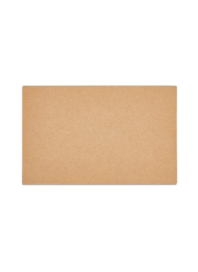 Juvale Blank 3X5 Kraft Paper Index Cards Note Cards For Home Office Recipes School Learning Studying Crafts Diy Standard Size Heavy Weighted Card Stock (100 Pack) Brown  - Image 3