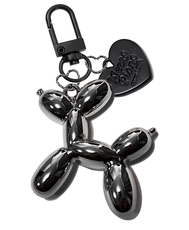 LAEKOU Jelly Balloon Dog Design Keychain for Women, Cute Girls Key Chain, Bag Charms Accessories for Car Purse Backpack - Image 1