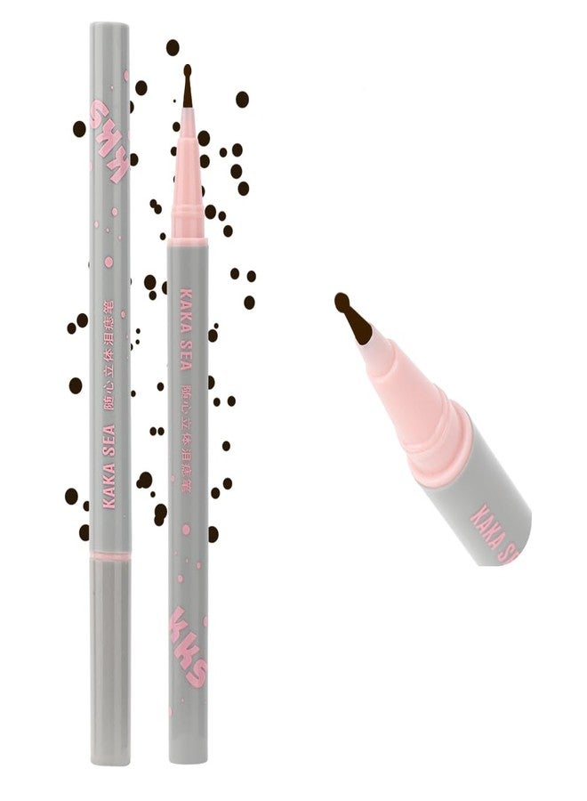 WALLFID Lacrimal Nevus Pen - Magical Spot Creation, Waterproof, Small Round Head, Natural Brown - Image 1