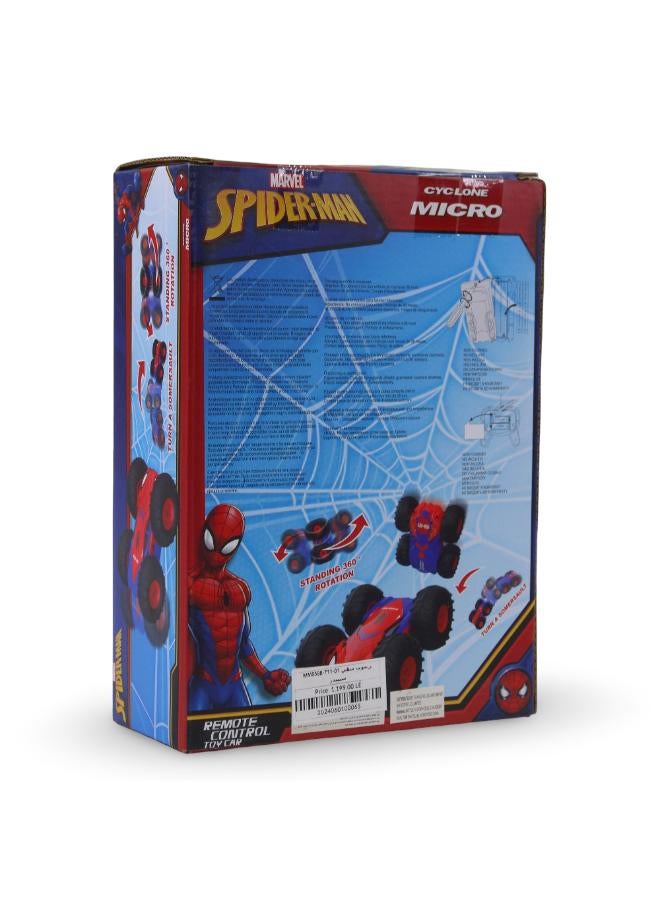 R/C Spider-Man Cyclone Micro Stunt Car - Image 2