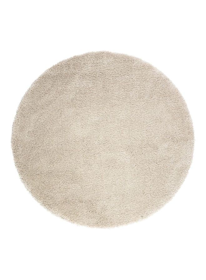 High Pile Rug Beige 130centimeter