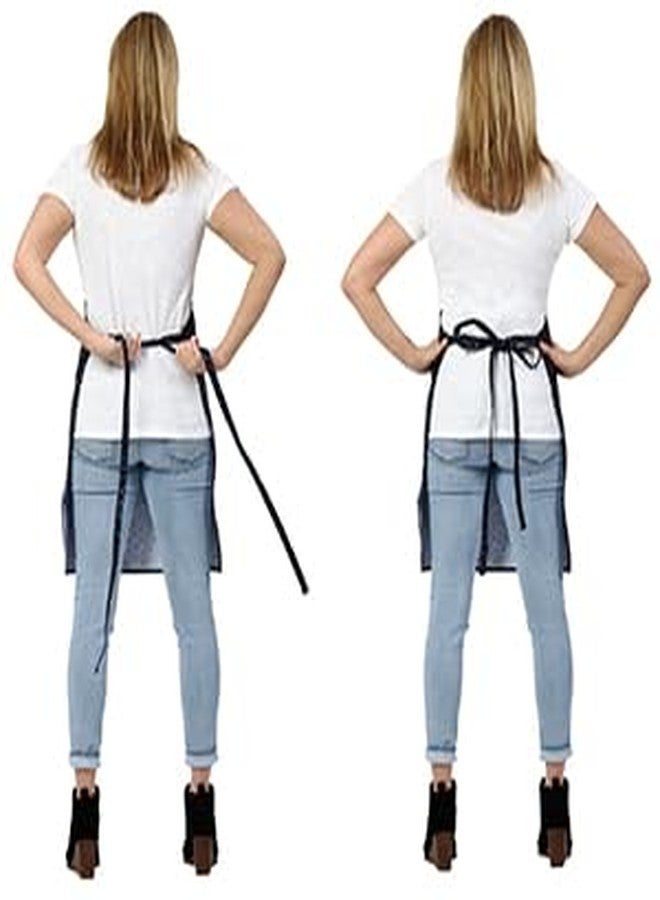 Plum Hill BoHo Cosmetology Apron for Hair Stylist, Nail Tech, Esthetician, Water Resistant Bleach Proof - Hairdresser Apron with Pockets - Image 5