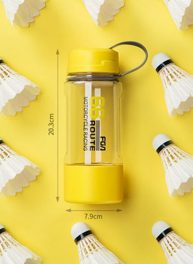 NIBEMINENT Space Large Capacity Water Cup Clear/Yellow/Grey - Image 5