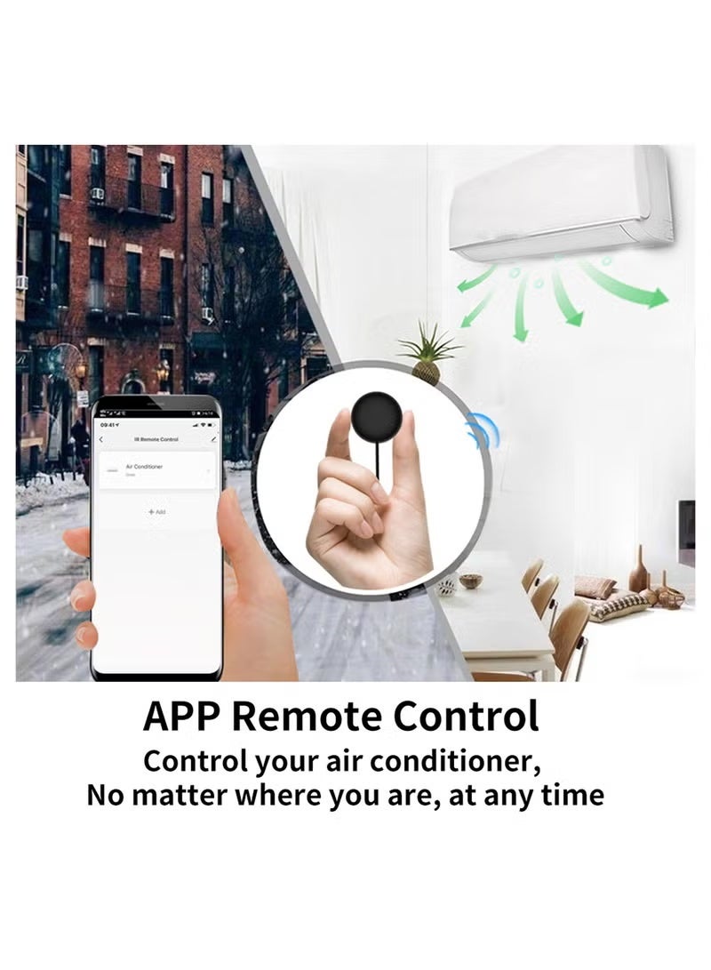 Tuya Smart Wi-Fi Infrared (IR) Remote Controller – Universal Smart Home Control for AC, TV, Alexa, Google Home & Siri Voice Control - Image 2