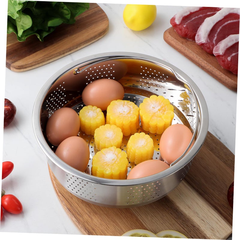 Large Stainless Steel Steamer Basket For Rice Cooker Pot Fine Ventilation Heat Resistant - Image 5