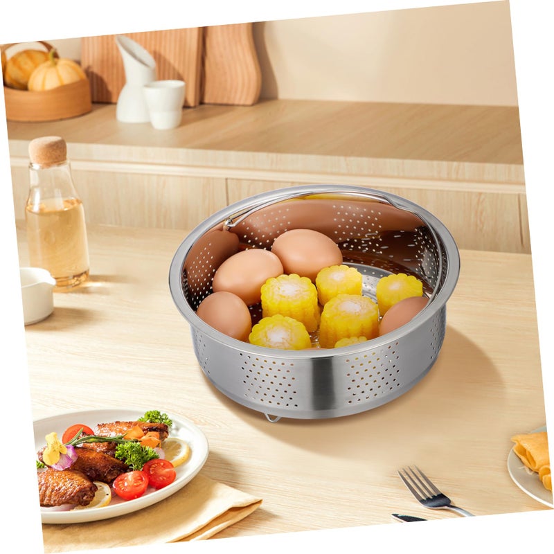 Large Stainless Steel Steamer Basket For Rice Cooker Pot Fine Ventilation Heat Resistant - Image 4