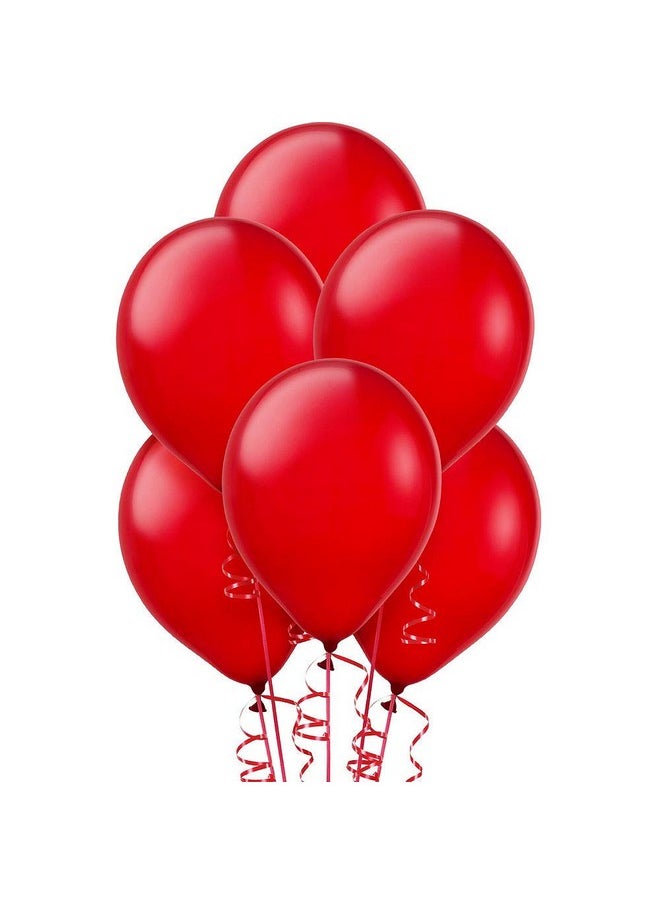 Balloonistics Balloonistics Metallic HD Shiny Toy Balloons - Red and Pink for Decoration and Party (Pack of 50)  - Image 4