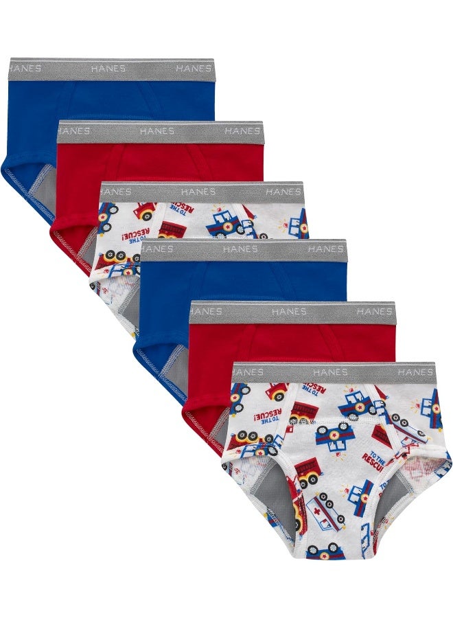 Hanes Trainer Briefs, Light Leaks Potty Training Underwear for Toddler Boys - Image 1