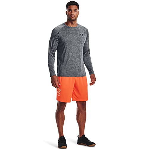 Under Armour Men's Tech 2.0 Long-Sleeve T-Shirt , Pitch Gray (012)/Black , Large - Image 4