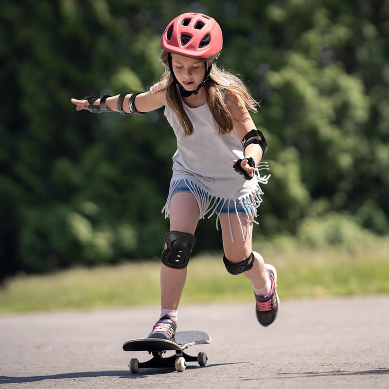 JBM Kids/Youth Knee Pad Elbow Pads and Wrist Guards Protective Gear Set for Skateboarding Cycling Roller Skating Inline Skating Scooter Riding Sports BMX Biking Sports - Image 5