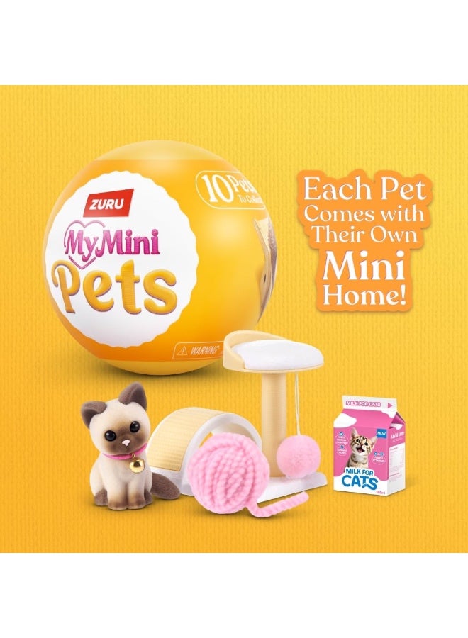 ZURU My Mini Pet Series 1 By ZURU | Detailed mini pet — puppy, kitten, hedgehog & more; habitat + accessories; 10+ sets to collect; play, display & gift - Image 4