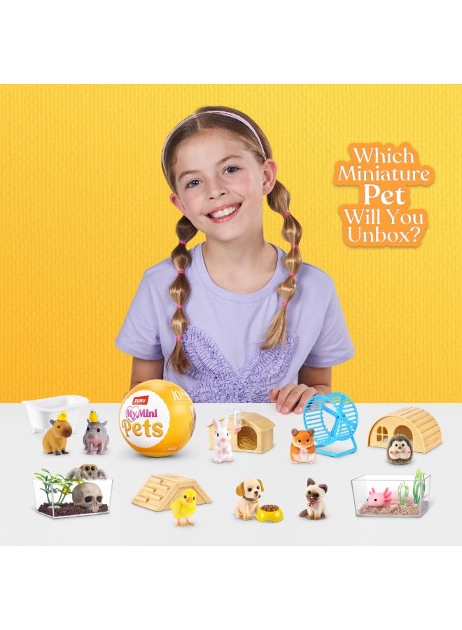 ZURU My Mini Pet Series 1 By ZURU | Detailed mini pet — puppy, kitten, hedgehog & more; habitat + accessories; 10+ sets to collect; play, display & gift - Image 3
