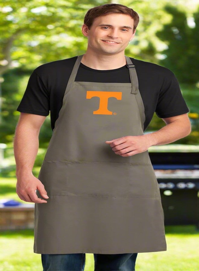 Broad Bay University of Tennessee Apron LARGE Tennessee Vols Aprons For Men or Women (Tan) - Image 3