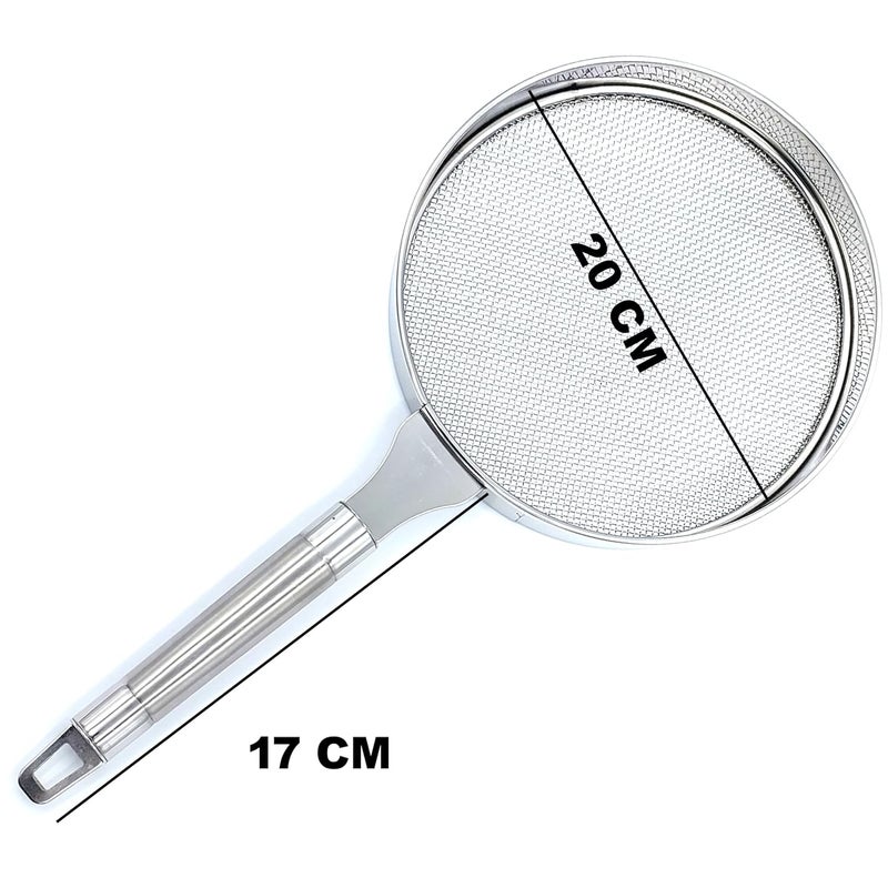 EVK ® Roti Grill Jali for Gas Stove | Papad & Phulka Roasting Net for Kitchen Cooking | Stainless Steel Barbeque & Bharta Pan - Image 3