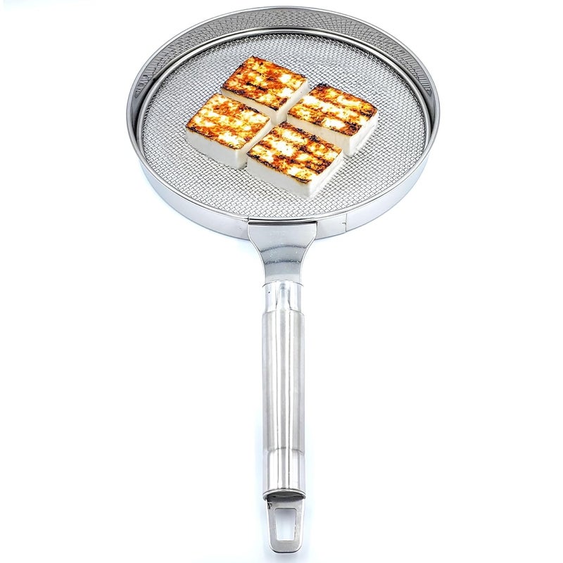 EVK ® Roti Grill Jali for Gas Stove | Papad & Phulka Roasting Net for Kitchen Cooking | Stainless Steel Barbeque & Bharta Pan - Image 1