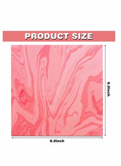 Y&D 24 Sheets 6 x 6" Scrapbook Paper Marbled Pad Single-Sided Colorful Cardstock Scrapbooking Pattern Pack Cardmaking Supplies Vintage Decorative Craft  - Image 4