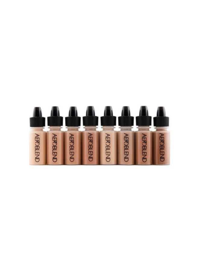 Aeroblend Airbrush Makeup Mini Sets (Tan/Dark) - Image 1