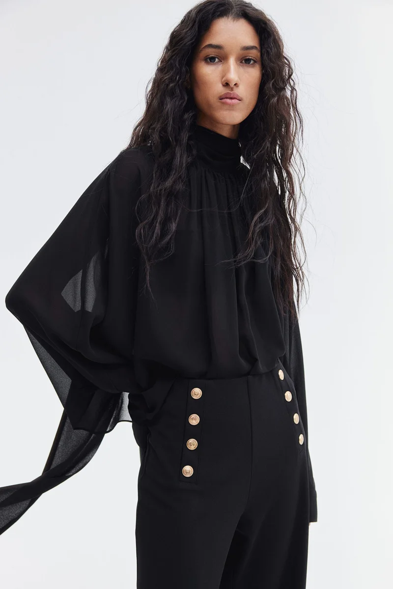 H&M Button-front trousers
