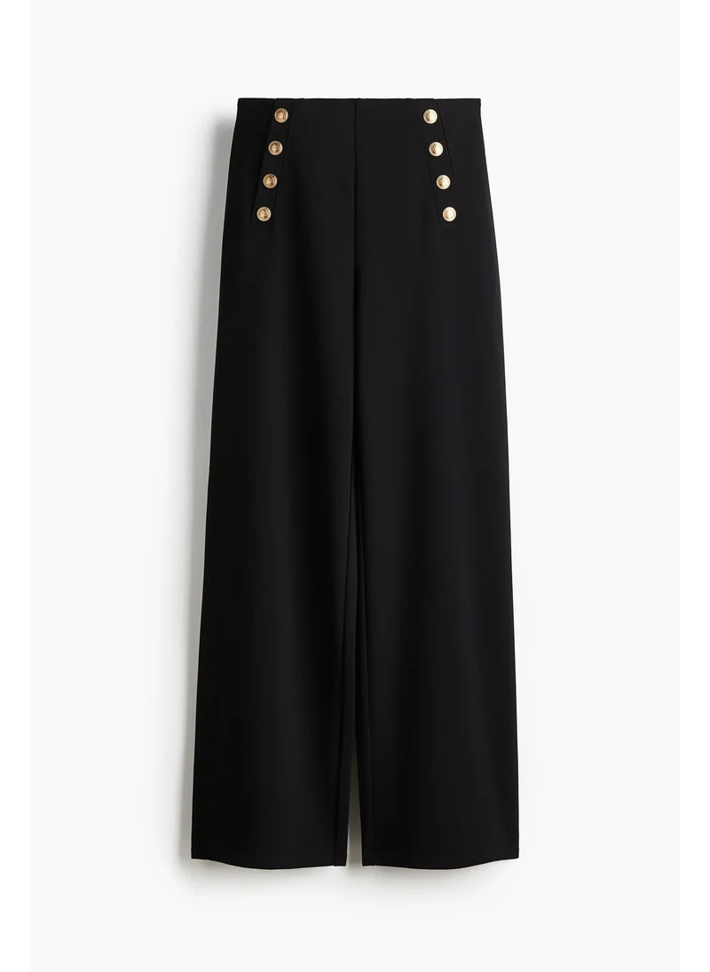 H&M Button-front trousers