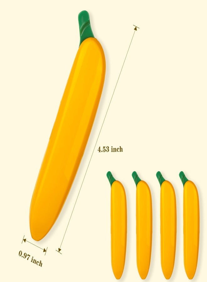 Umbrotiger Banana Ballpoint Pens 10-Pack - Fun Fruit Shaped Novelty Writing Tools for Office & Creative Projects, Lightweight 14.6g Portable Smooth Ink Pens - Image 2