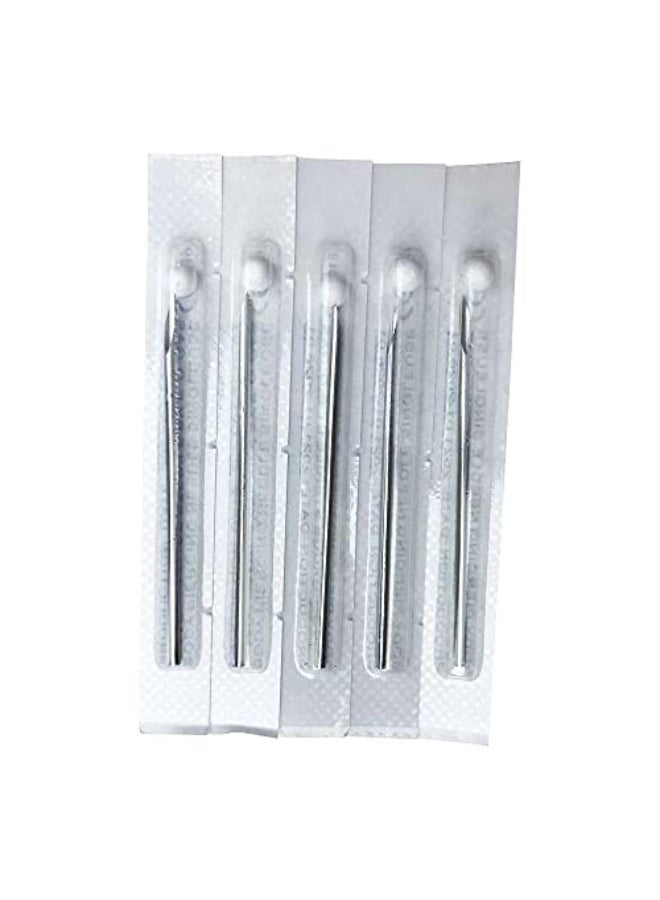 Shuiniba 20G 5 Pieces Body Ear Navel Nose Lip Nipple Piercing Needles - Image 1