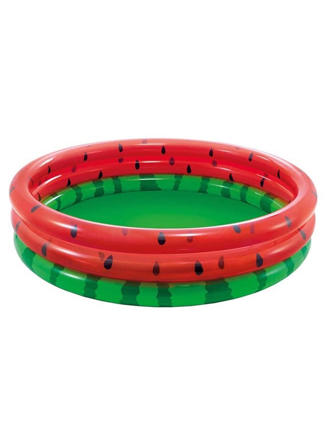 INTEX Watermelon Pool 3-Ring Ages 2+ 168x38cm - Image 1