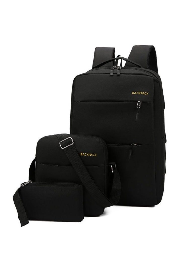 Generic 3 in 1 Men's Laptop Backpack - Fits 15.6" Business Briefcase, Waterproof and Dirt-Resistant, Suitable for Daily Commuting and Travel  - Image 2