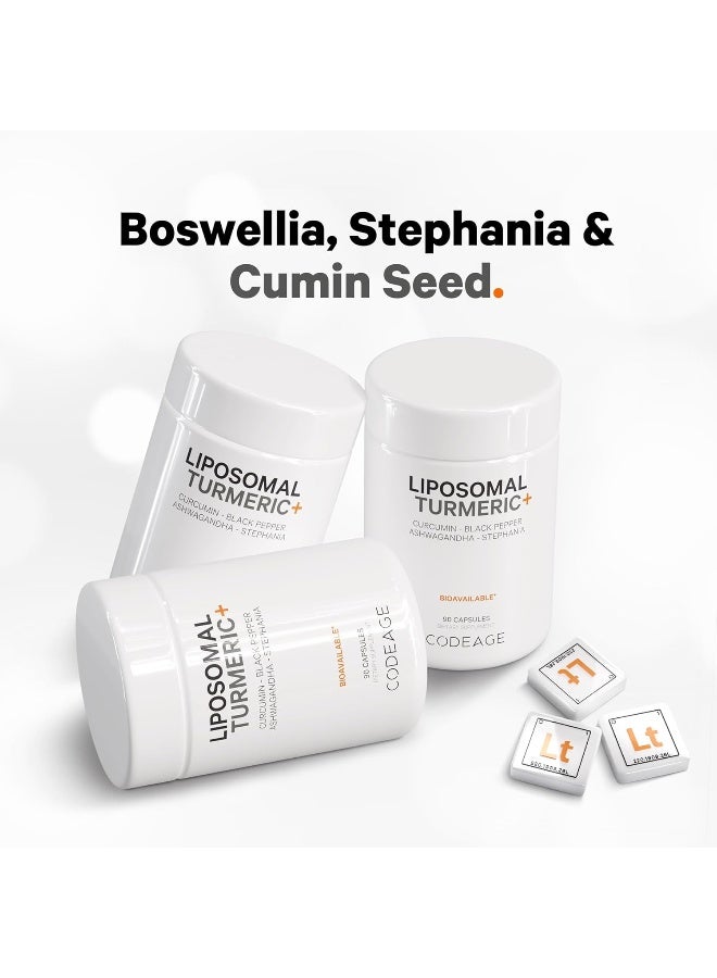 Codeage Fermented Turmeric Supplement, Extra Strength Curcumin Infused with Organic Essential Oil and Digestive Bitters, Joint and Heart Health, 90 Capsules - Image 5