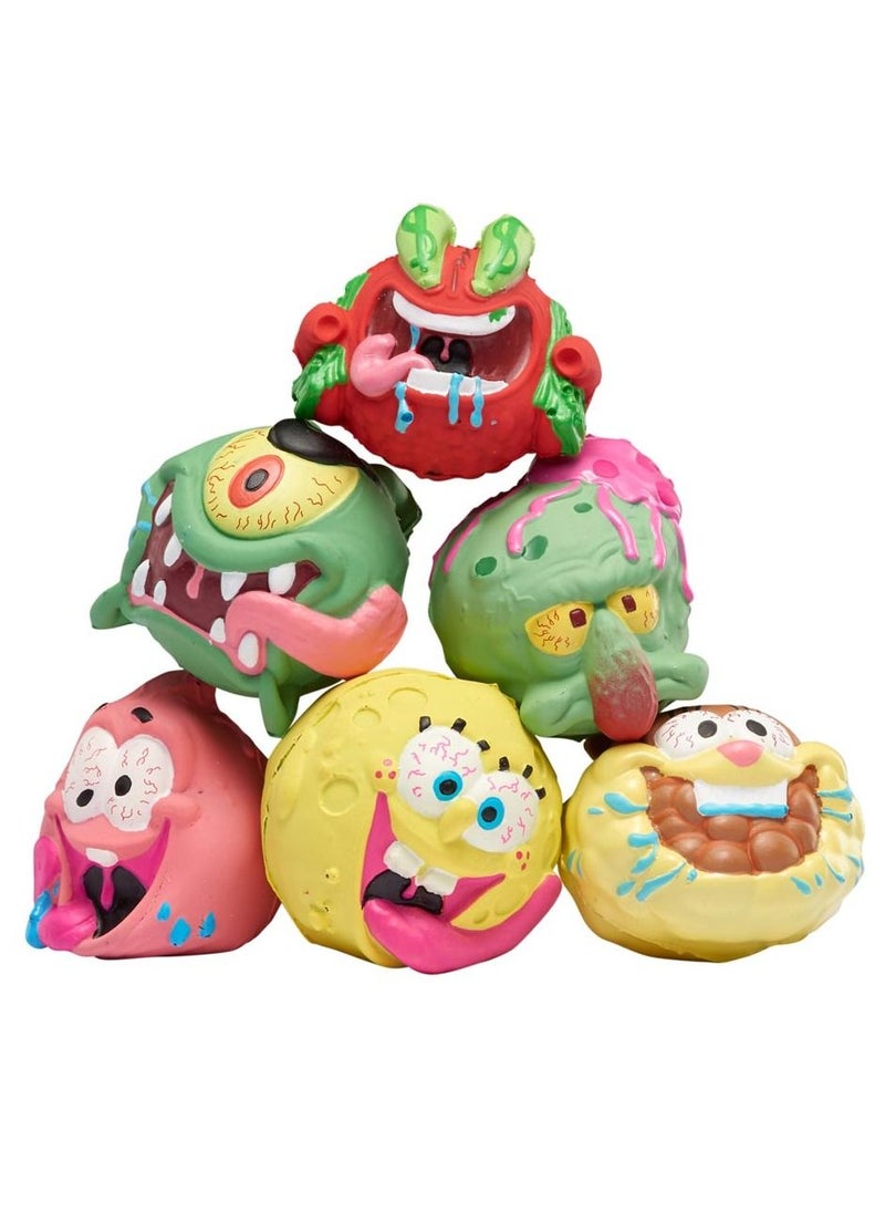 nickelodeon - SpongeBob - SquarePants Sponge 6 Balls in 1 Pack Assorted - Image 1