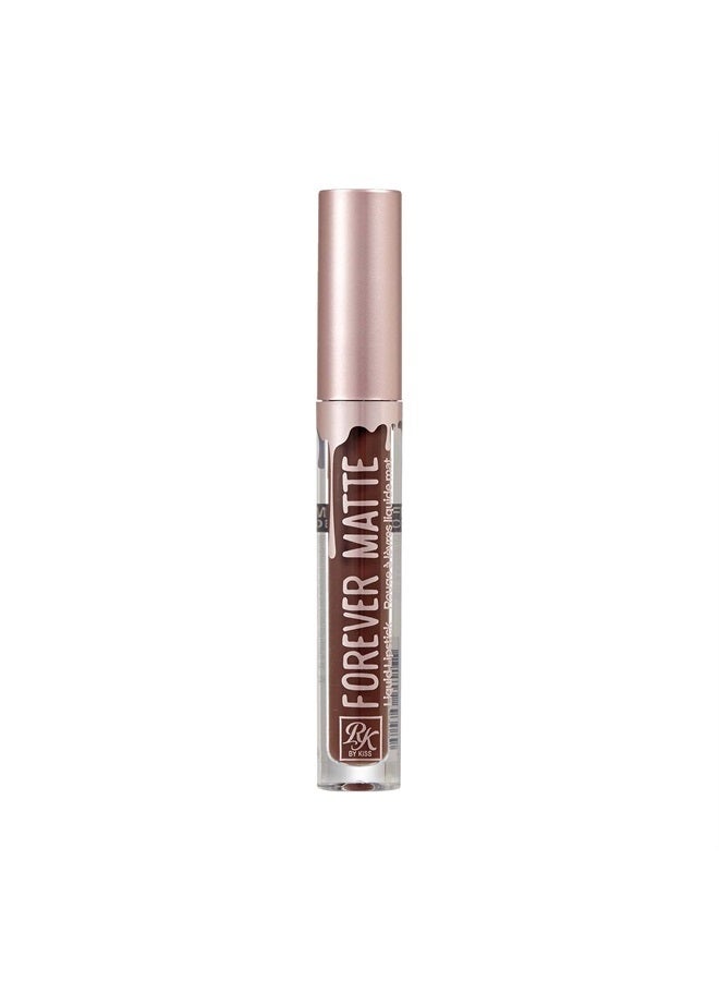 Ruby Kisses Forever Matte Liquid Lipstick - RFML13 (Choco Craze) - Image 2