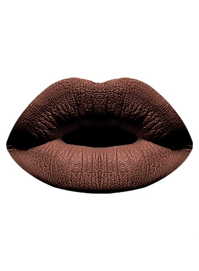 Ruby Kisses Forever Matte Liquid Lipstick - RFML13 (Choco Craze) - Image 5