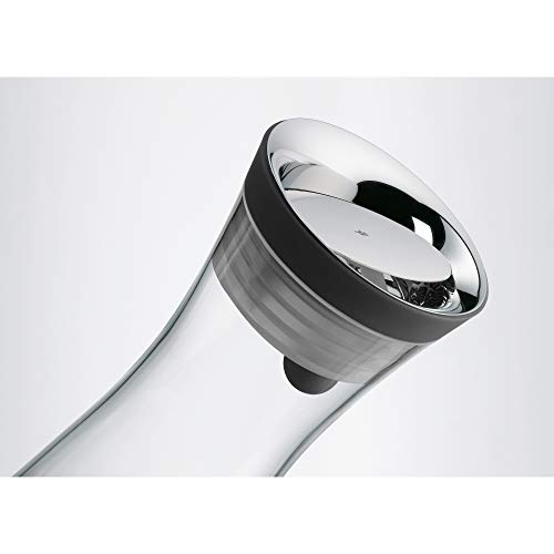 WMF Basic Water Decanter 1L Height 29 cm Close-Up Stopper Glass Cromargan® Stainless Steel,Silver - Image 5